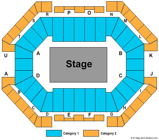 Palais Omnisports Seating Chart